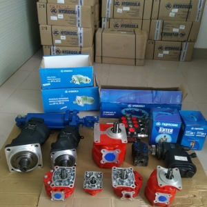Bơm, van, motor lực hiệu Hydrosila, Ukraine