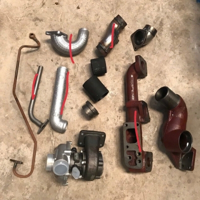 Bộ chi tiết lên đời turbo